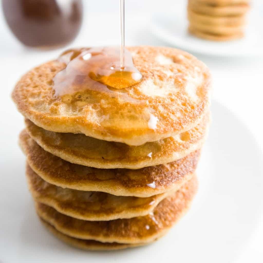 Maple Bacon Pancakes Recipe with Almond Flour (Paleo, Low ...