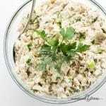This easy chicken salad recipe is packed with flavorful herbs. Learn how to make simple, healthy chicken salad in just a few minutes! Detail: easy-chicken-salad-with-herbs-paleo-low-carb