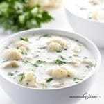 Thiseasy,gluten free,lowcarbclamchowderrecipeiscreamyandhealthyatthesametime.Readyinjustminutes,withonlyingredients.Detail:low carb clam chowder gluten free