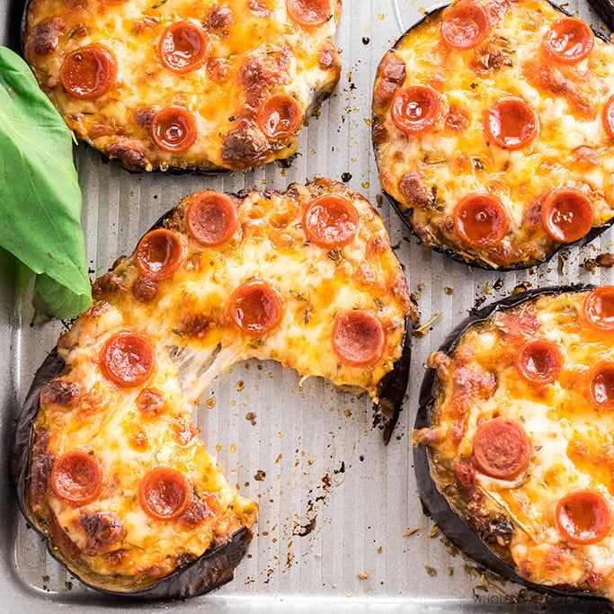 Easy Low Carb Mini Eggplant Pizza Recipe Video Wholesomeyum,What Is Truffle Aioli