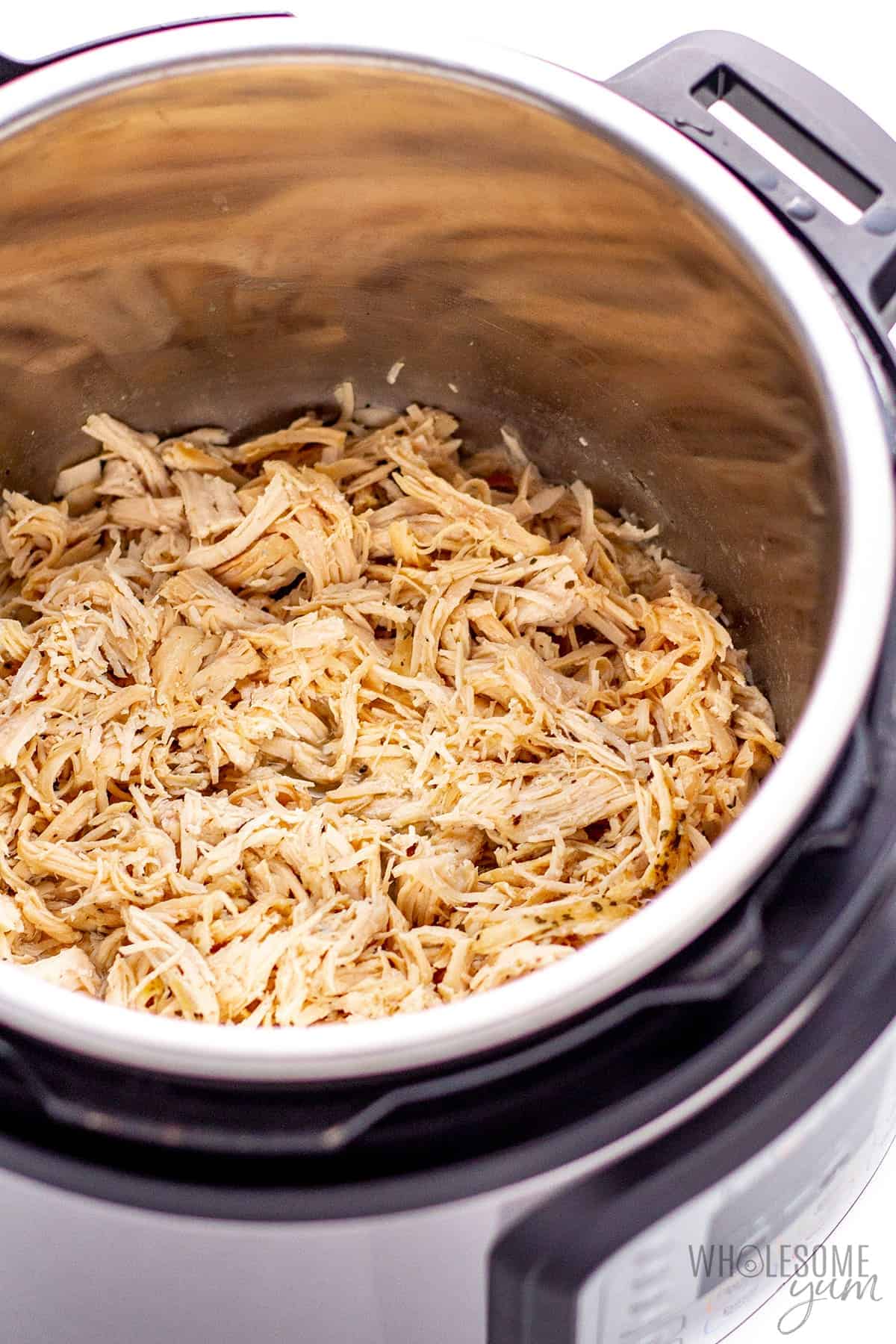 Instant Pot Shredded Chicken Breast (Fast!) | Wholesome Yum