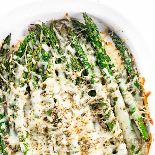 Keto Cheesy Asparagus Recipe 5 Ingredients Wholesome Yum,Brick Driveway Entrance