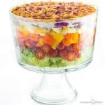 LayerSaladRecipewithMayonnaise(Quick&Easy) Thisquick&easy layersaladrecipewithmayonnaisetakesjustminutestoassembleandistheperfecthoursaladmadeinadvance.Healthy&simple!Detail: layer salad recipe quick easy img