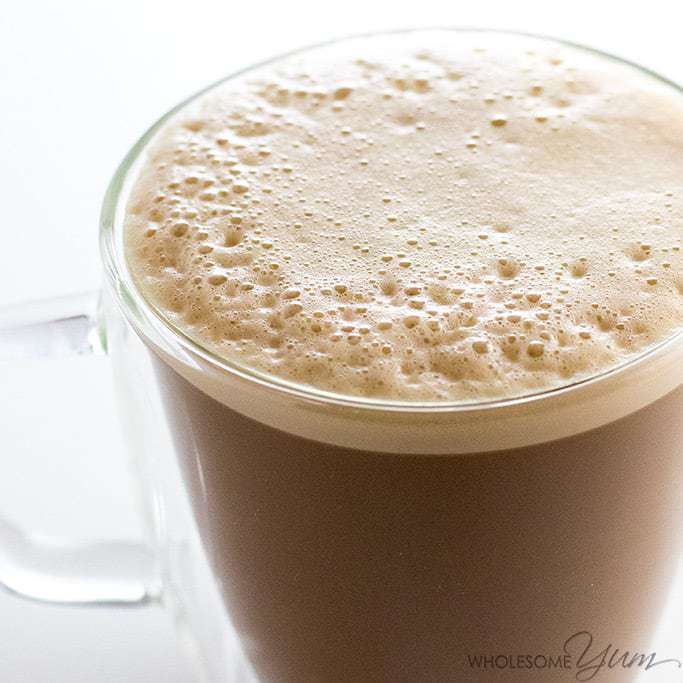 Keto Butter Coffee Recipe with MCT Oil - Keto Coffee With Butter - Why put butter in your coffee? For energy, health, &amp; delicious, creamy taste! Learn how to make keto butter coffee with MCT oil... plus a secret ingredient. Detail: keto-butter-coffee-recipe-with-mct-oil-img-6619