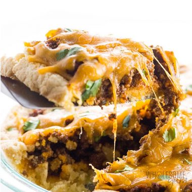 Easy Tamale Pie Casserole Recipe - Gluten Free - The whole family will love this easy tamale pie casserole with homemade enchilada sauce. No one will know it's gluten-free and takes 30 minutes! Detail: easy-tamale-pie-casserole-recipe-gluten-free
