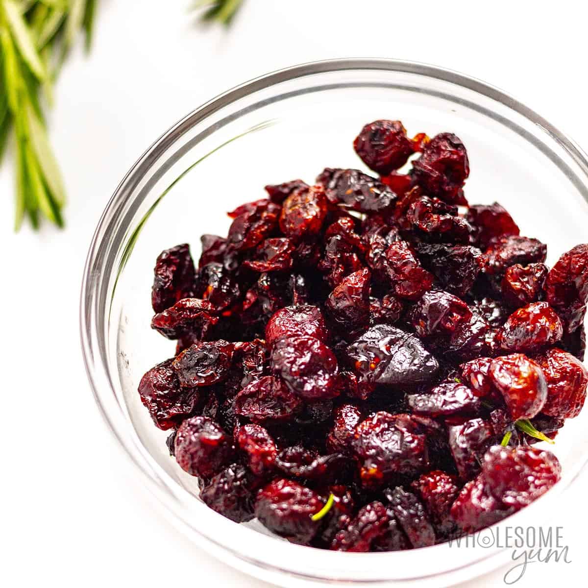 wholesomeyum How To Dry Cranberries Sugar Free Dried Cranberries Recipe 17
