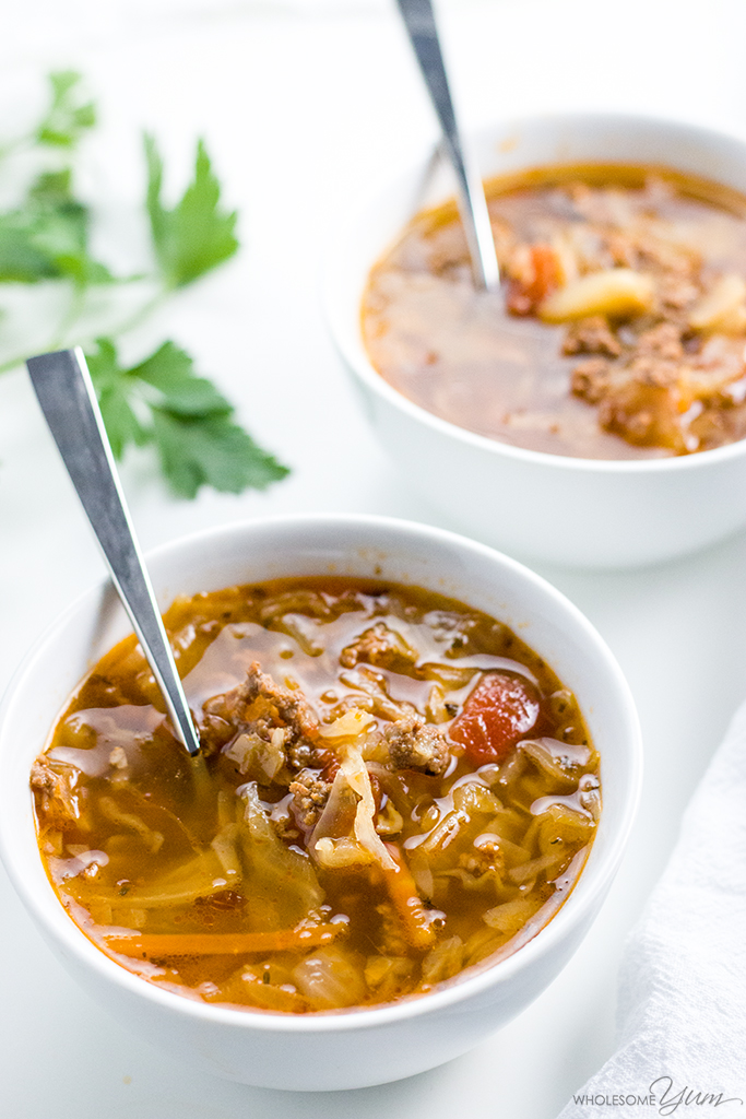 cabbage soup diet recipe with ground beef