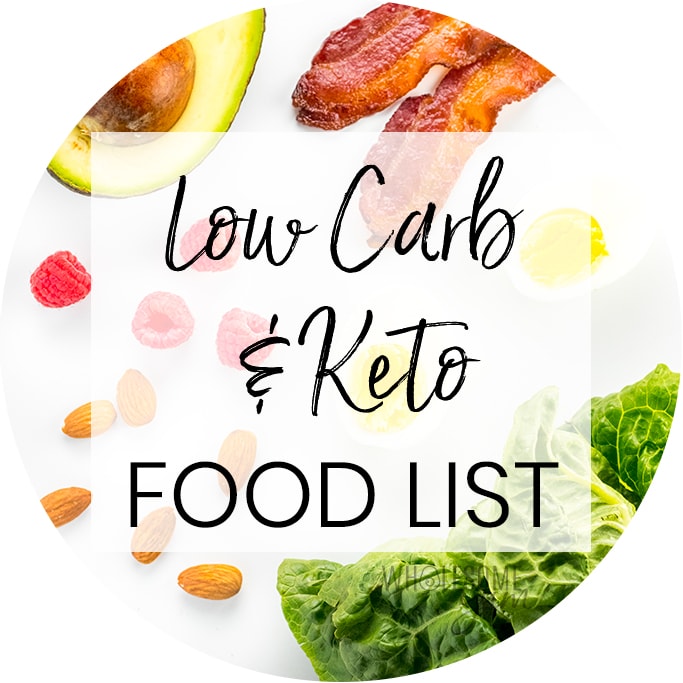 This Ultimate Keto Food List is the only one you'll ever need! It's organized into categories, and you can filter and sort. A Low Carb Food List Printable PDF version is also available. Low carb vegetables, fruit, meat, dairy, fats, and more. Detail: low-carb-keto-food-list-2