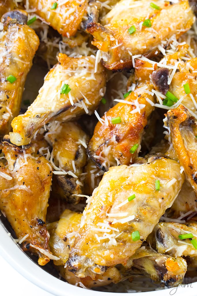 Easy Slow Cooker Garlic Parmesan Chicken Wings Recipe Wholesome Yum,What Is Frisee Carpet