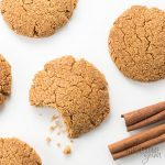 Low Carb Gluten-Free Ginger Snaps Cookies Recipe - This gluten-free ginger snaps recipe tastes like the real thing! You only need 6 ingredients and one bowl to make these easy low carb ginger snaps cookies. Detail: low-carb-gluten-free-ginger-snaps-cookies-recipe-4