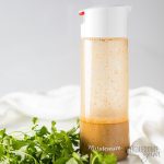 Creamy Balsamic Dressing Recipe - Shown in bottle