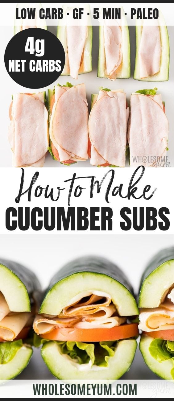 How to Make Cucumber Sandwiches - Pinterest image