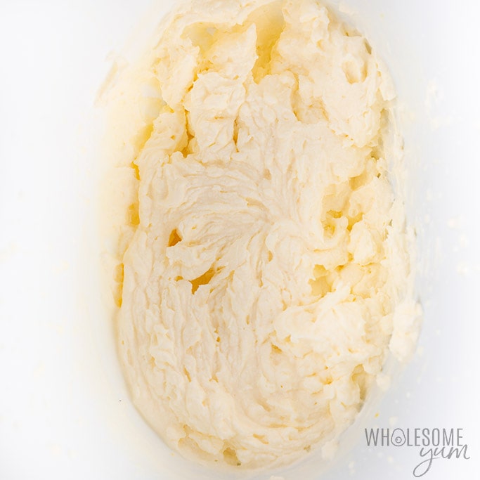 Low Carb Keto Tiramisu Recipe - whipped cream