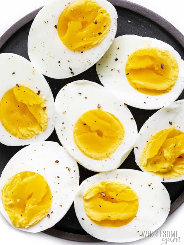 Perfect Hard Boiled Eggs (Easy Peel!) Wholesome Yum Healthy Recipes