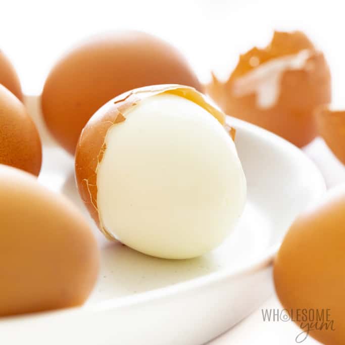How To Boil Eggs Perfectly (Easy Peel!) Wholesome Yum
