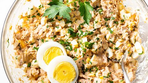 Tuna Egg Salad Recipe Wholesome Yum