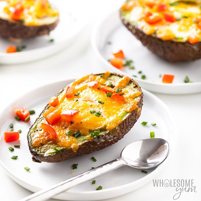 Baked Eggs with Avocado 