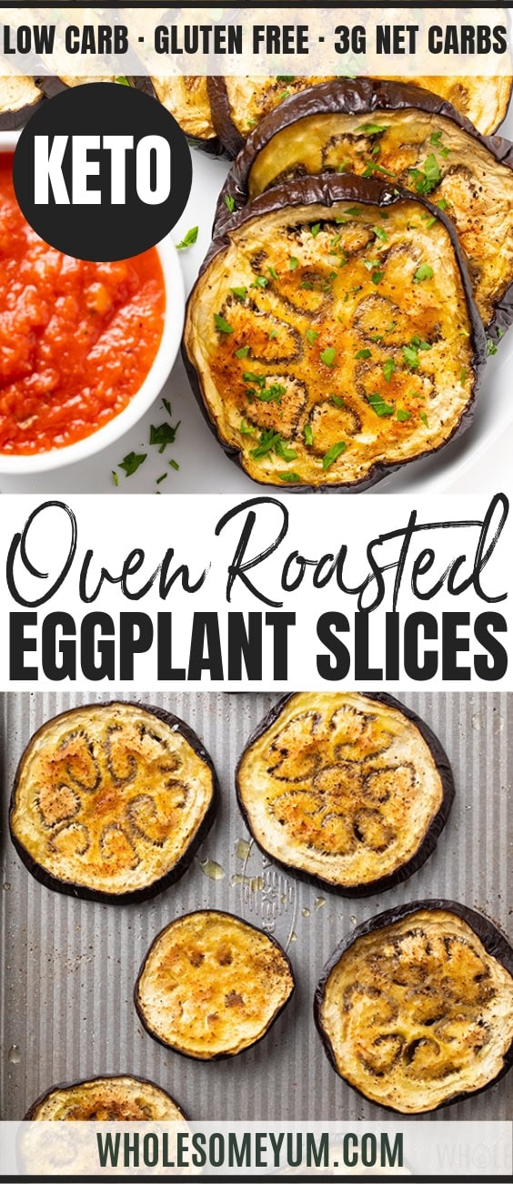 how to roast eggplant - pinterest
