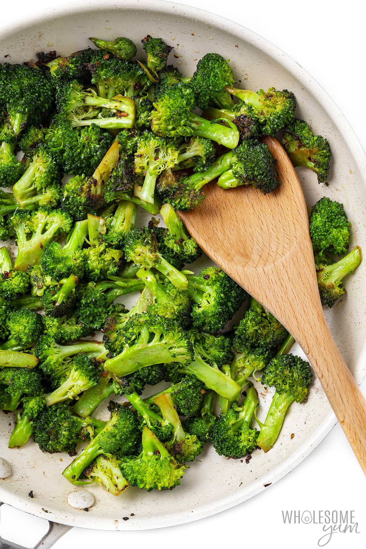 Sauté Broccoli in a Skillet Recipe.