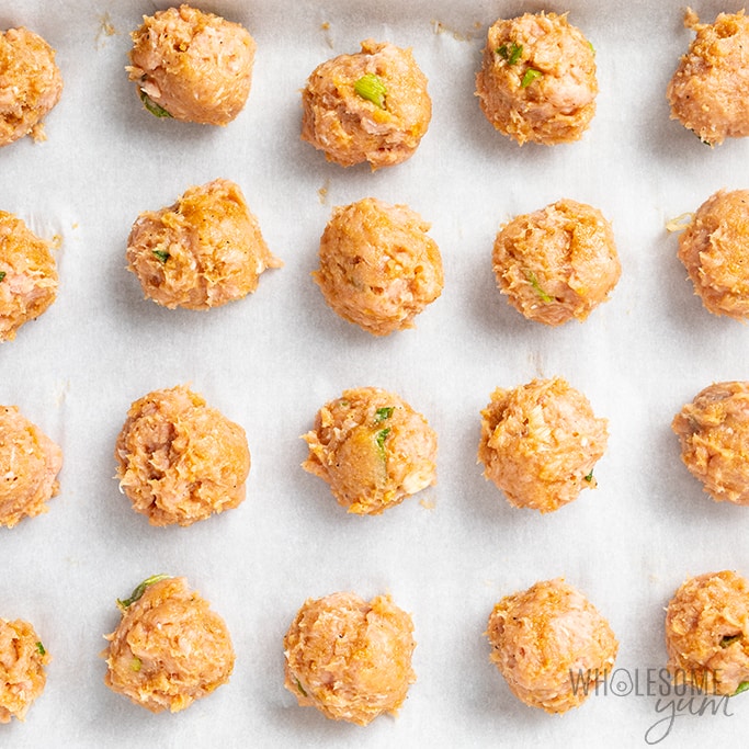 Keto Baked Asian Turkey Meatballs Recipe Wholesome Yum