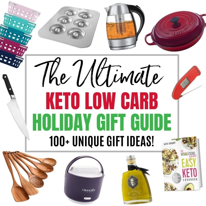 The best keto gifts for the holidays! See unique ideas for everyone on your list.