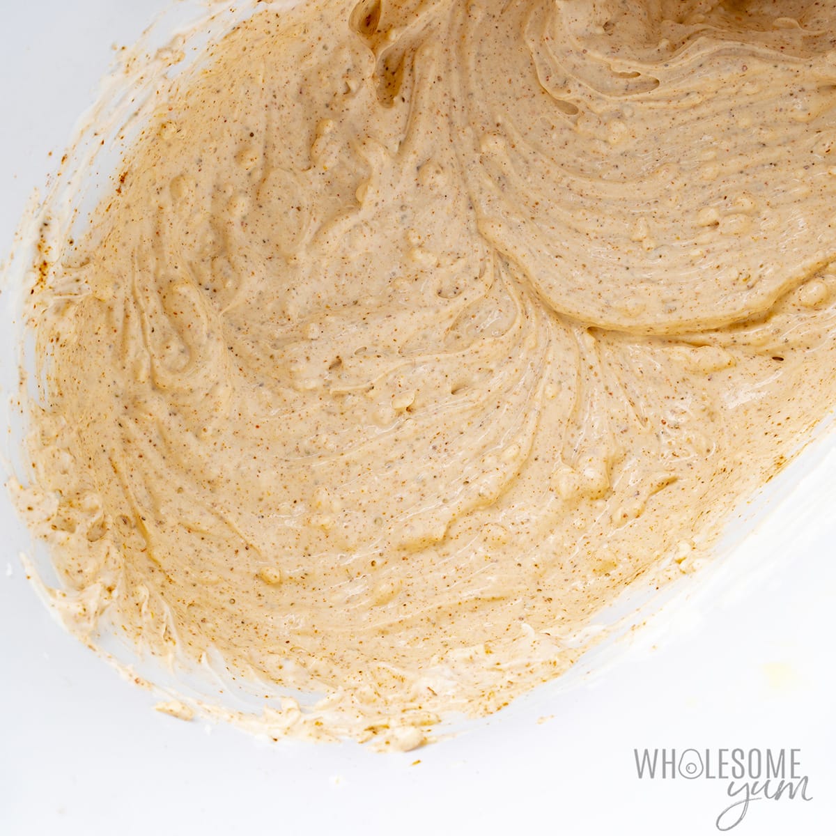 Whisk together the sour cream and cream cheese mixture.