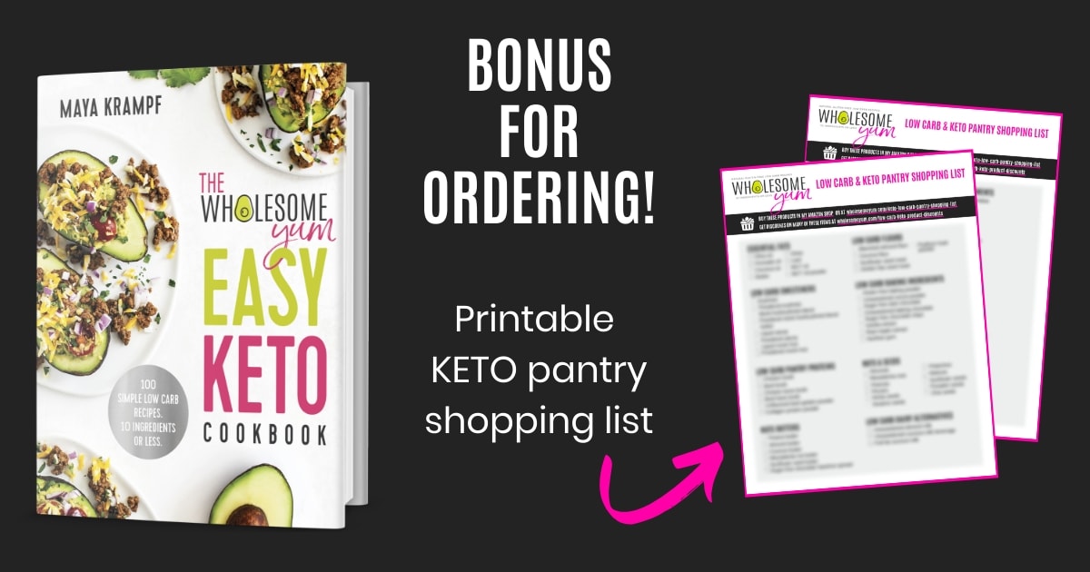 Easy Keto Cookbook Bonus