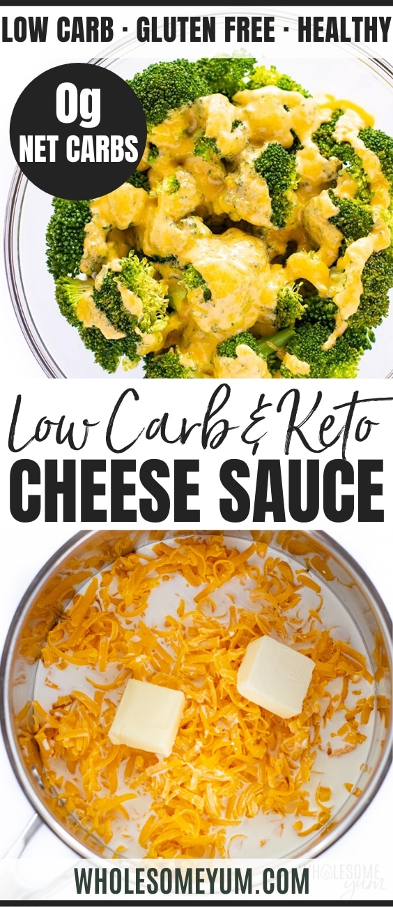 how to make cheese sauce - pinterest