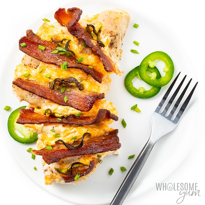 jalapeno popper chicken with bacon