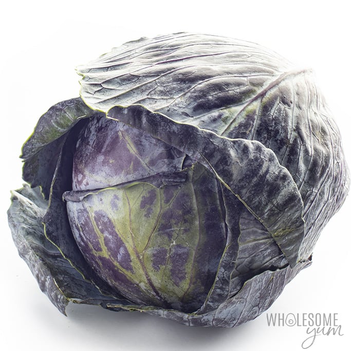 Is cabbage keto? The red cabbage in this photo is keto-friendly?