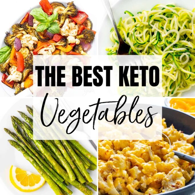 Keto Vegetables (List, Carbs &amp; Recipes) - Wholesome Yum
