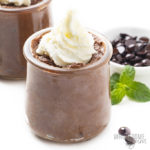 Easy Tomato Chocolate Mousse in a Glass Jar