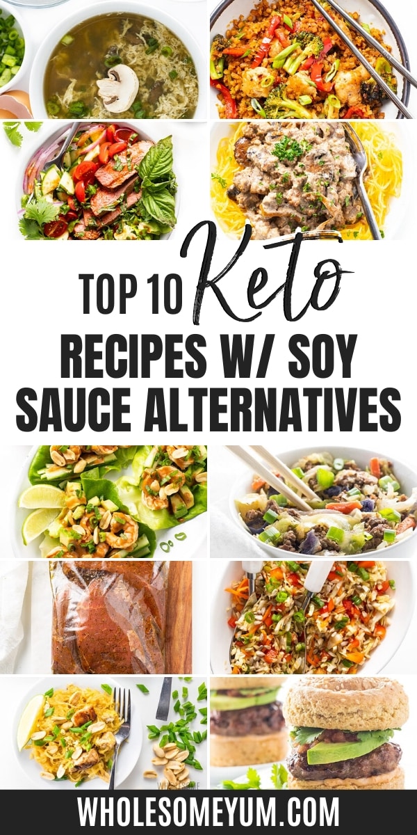 Is soy sauce keto? Learn the net carbs in soy sauce and keto soy sauce recipes (with cleaner alternatives) in this guide.