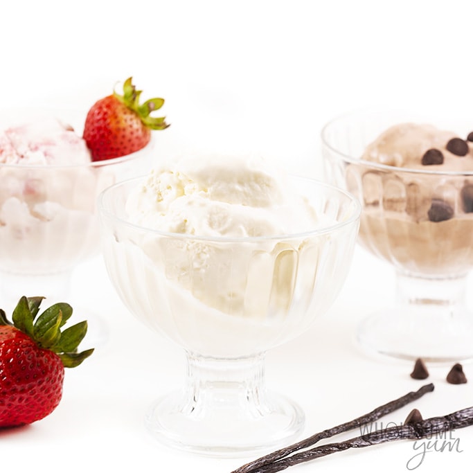 Keto Mason Jar Ice Cream Recipe
