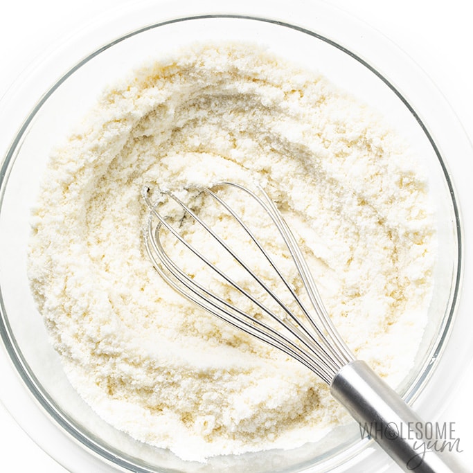 dry ingredients for low carb angel food cake