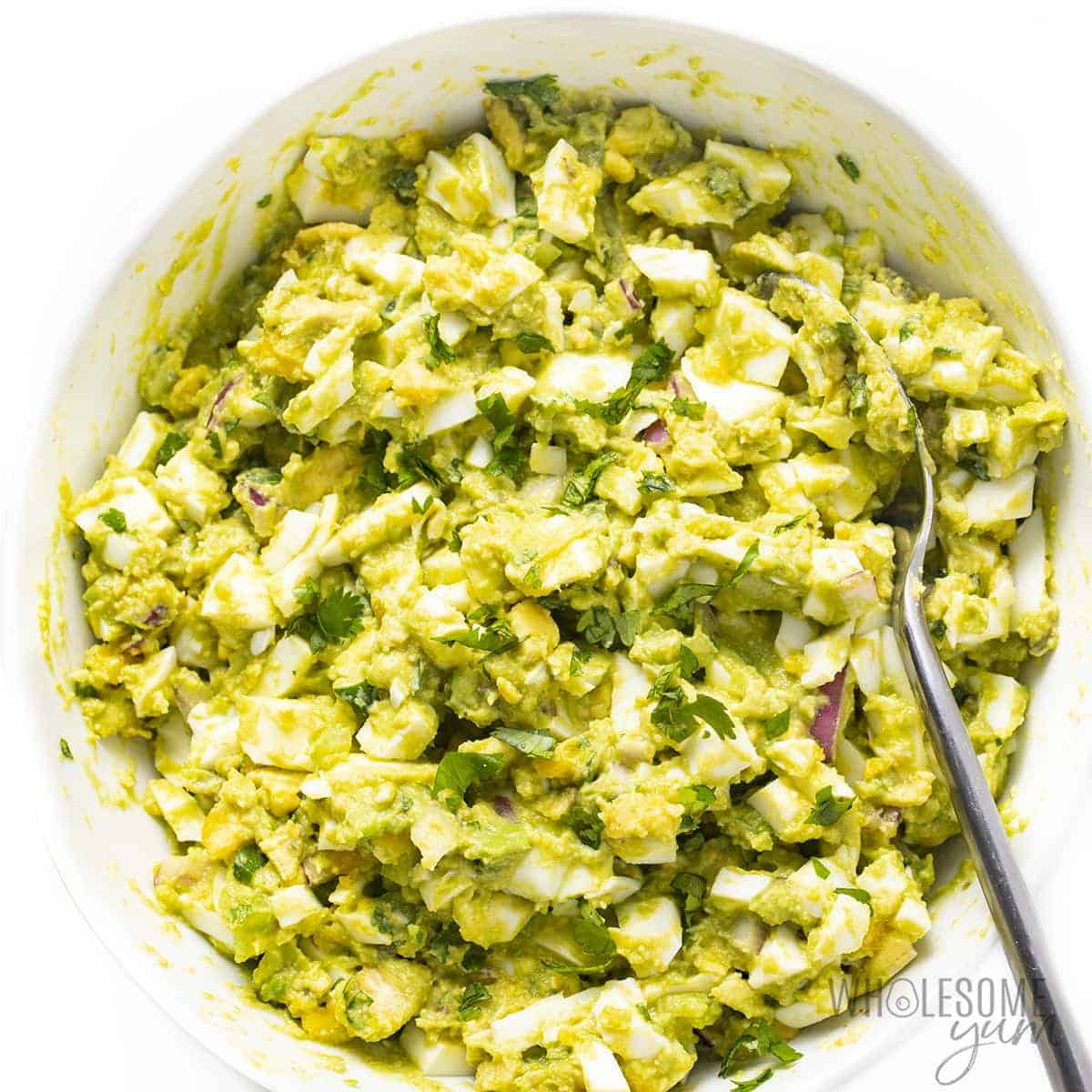 Avocado Mixed Egg Salad.