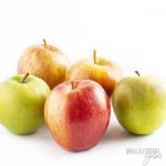 Are apples keto? The various apples here are not friendly to low carb diets.