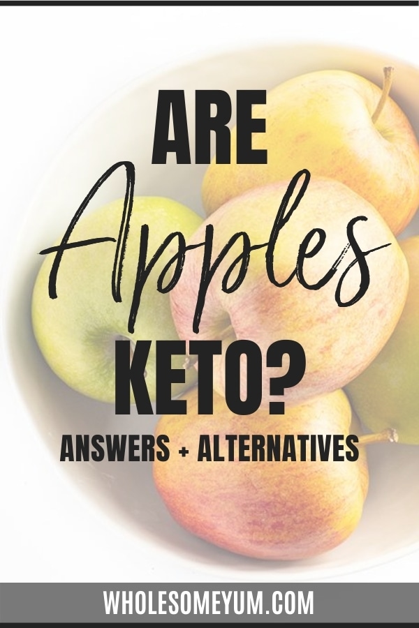 Are these apples keto friendly? Find out here: Learn about carbs in apples, plus some surprising keto recipes.