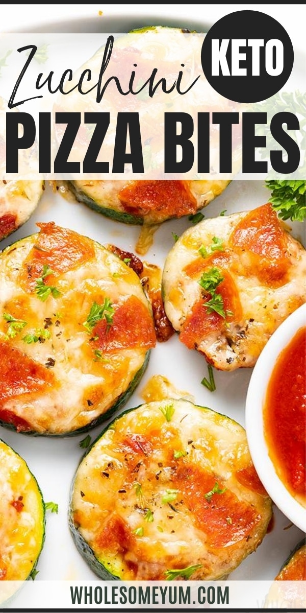 keto pizza bites recipe - pinterest