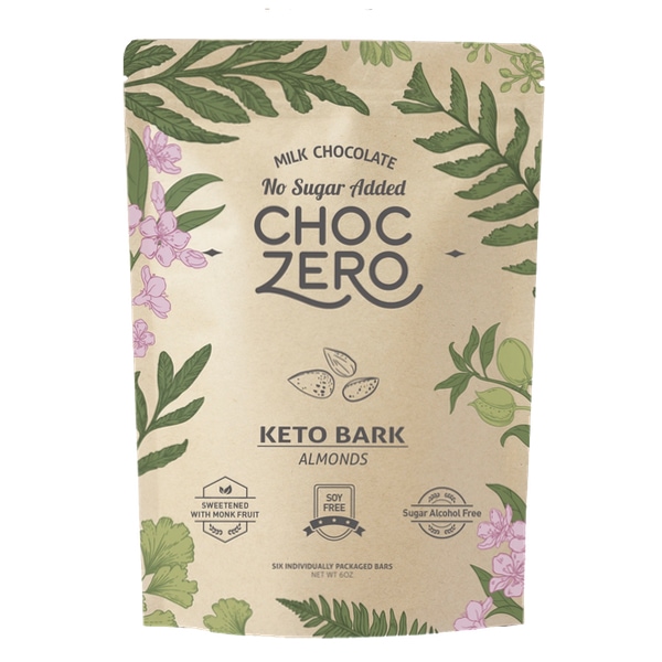 Package of ChocZero Almond Bark