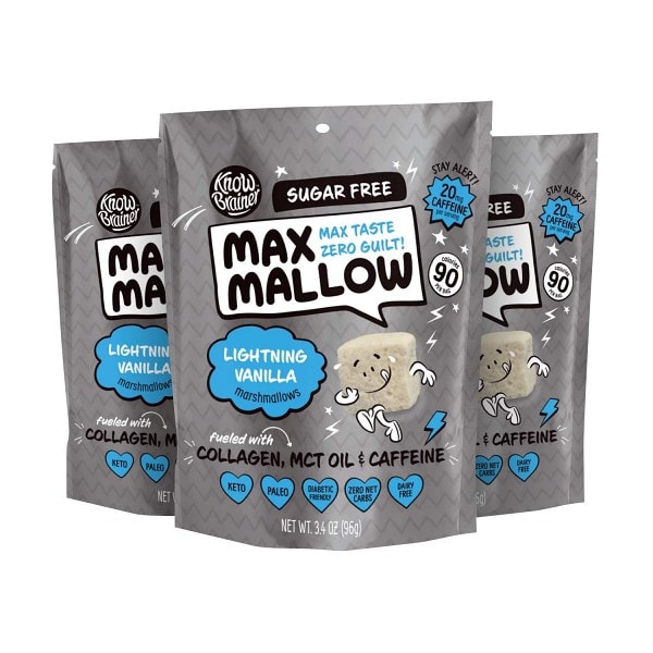 Packages of Max Mallow Marshmallows