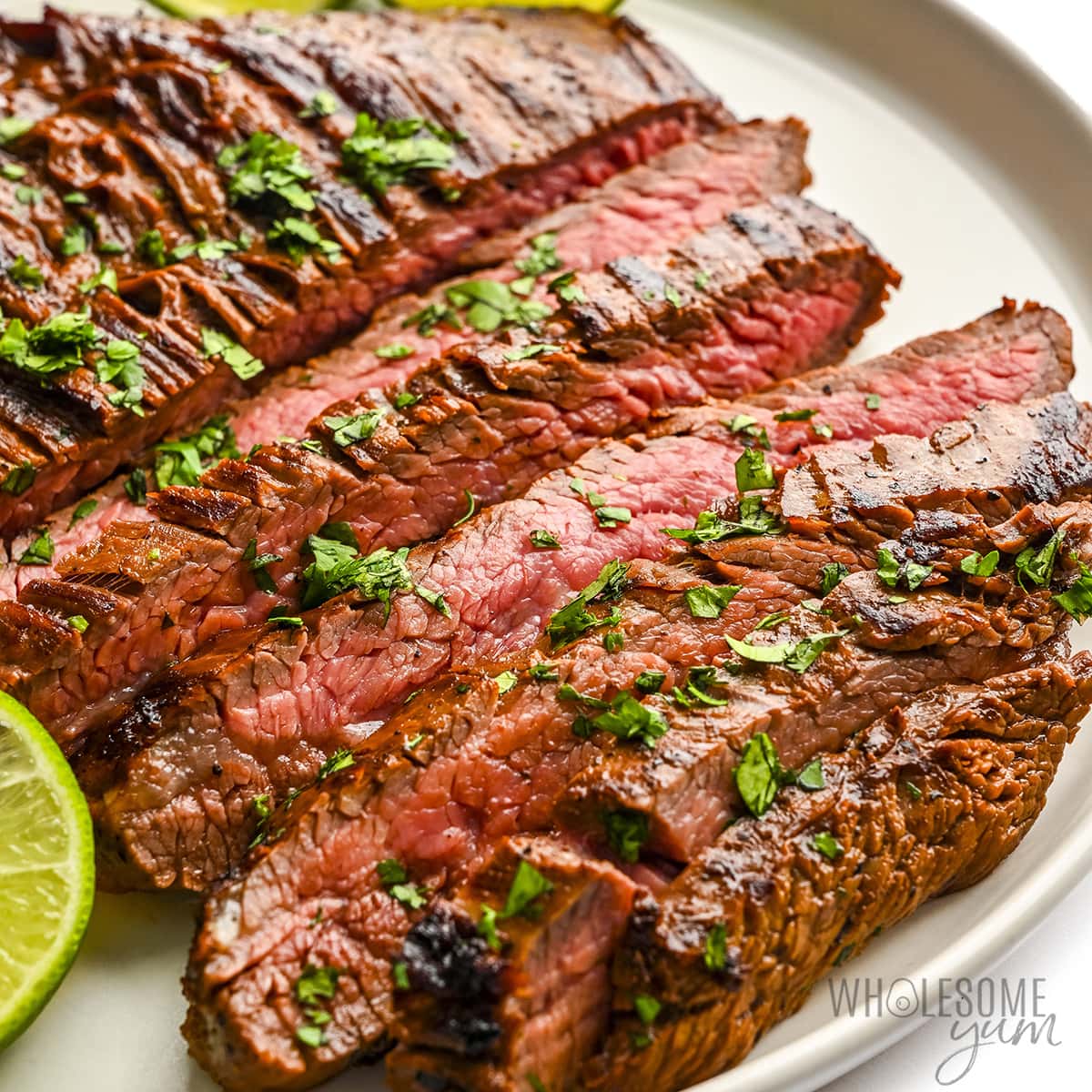 Learn how to cook flank steak like this.