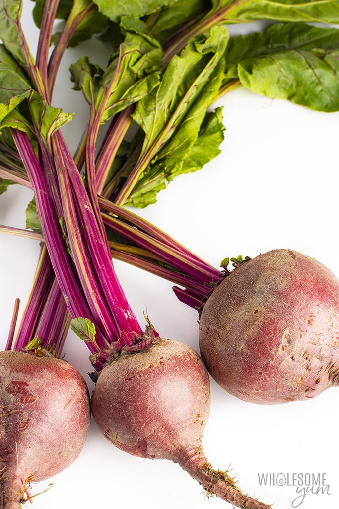 Are beets keto? This bundle of fresh beets is not keto in a full serving.