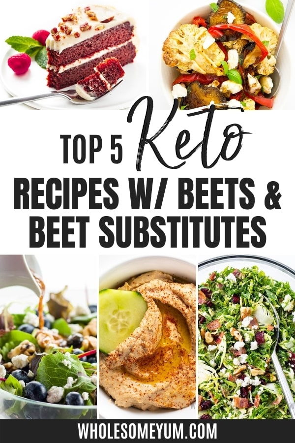 Are beets keto? They can be with these recipes! Plus, learn more about carbs in beets.