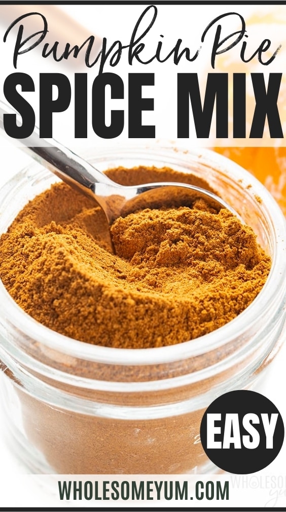 How to Make Pumpkin Pie Spice - Pin Graphic.