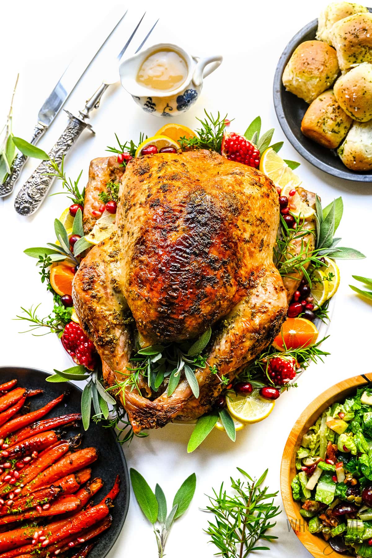 Roasted Thanksgiving Turkey Recipe + Video - Family Fresh Meals