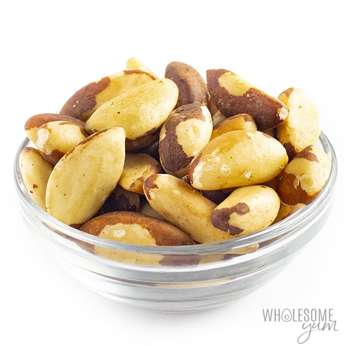 Bowlful of Brazil nuts