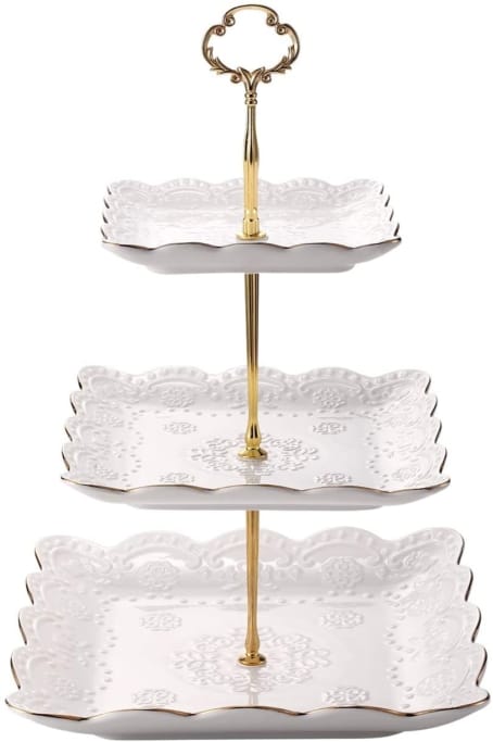 tiered serving dish
