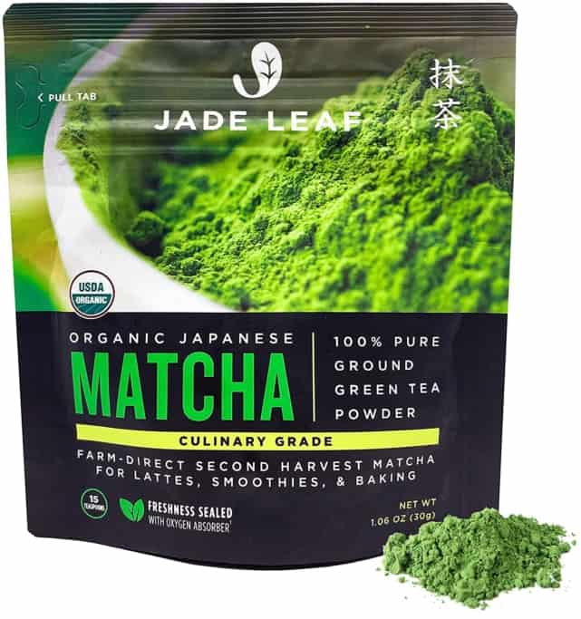 Culinary grade matcha