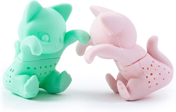 Cat tea infuser
